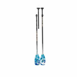 Весло SUP неразборное AQUA INC. Ammolite 85  (2-piece, Карбон 50% , 700 грамм) Distance-2