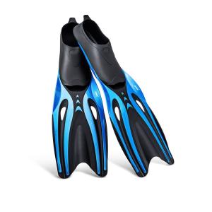 Ласты для плавания Wave F-6869 черный синий