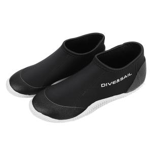 Гидроботы неопреновые для серфинга и дайвинга короткие 5мм DIVE SEAL D351002N (9 (43-44), Серый)