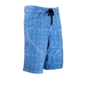 Бордшорты мужские NINE INK B-Nim 23" (длинные) тянущиеся (джинса синяя) (L)