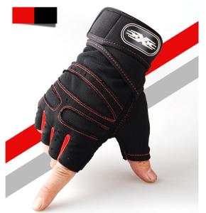 Перчатки XXX HW001 короткие замша- полиэстер (L, Красный)