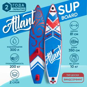 SUP Доска ATLANTSUP WINDSURF 11' 6 Blue без паруса
