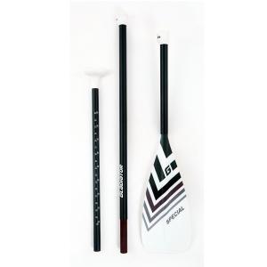 Весло SUP разборное GLADIATOR ORIGIN SC Glass/Nylon white 2024 (special)